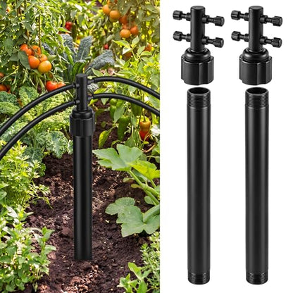 1/4" Drip Irrigation Manifold, Drip Irrigation 4 Port Full-Flow Manifolds - style: 4 Port Full Flow