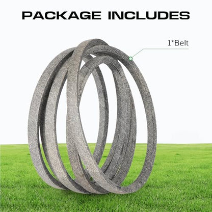 M151277 1/2 x 92.5 Drive Belt for John Deere M122674 x300 x320, for Husqvarna 592855201 584444701 YTH24K48 YTH2348 YTH22V46 LGT2654 LGT2554 Aramid Cord