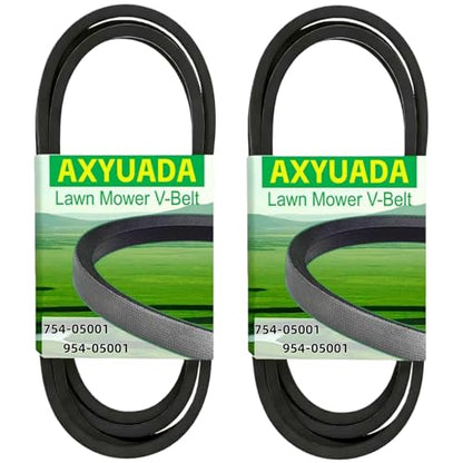 2Pack 954-05001 754-05001 Lawn Mower Deck Belt 1/2" x 43.5" - size: 954-05001(1/2" X 43.5")