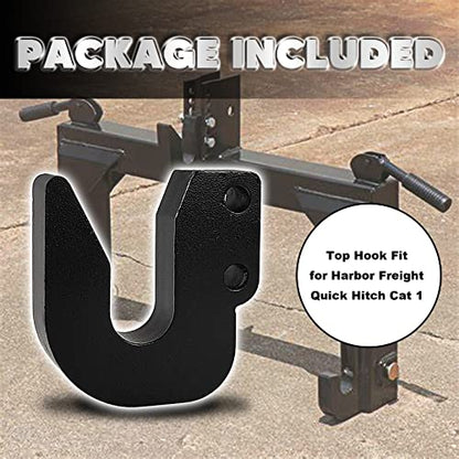 Quick Hitch Top Hook Cat 1 Fit for Harbor Freight, Harbor Freight Quick Hitch Hook