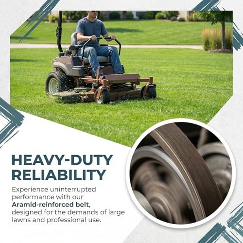 120-9470 Lawn Mowers Deck Traction Drive V-Belt for Toro 20199 20200 20975 20976 20977 (3/8" X 27.5") - color: 3/8" X 27.5"