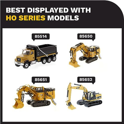 1:87 Caterpillar 320D L Hydraulic Excavator with Multiple Work Tools (Clean Up Bucket, Grapple, Hammer, and Multi Processor) - 85652 - High Line Series by Diecast Masters