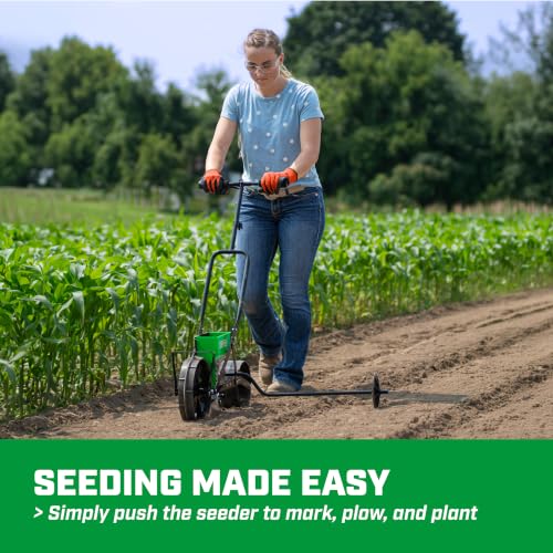 CHAPIN 8701G TurfPro Push Seeder Streamlines Row Planting in Prepared Soil - style: Newer Version