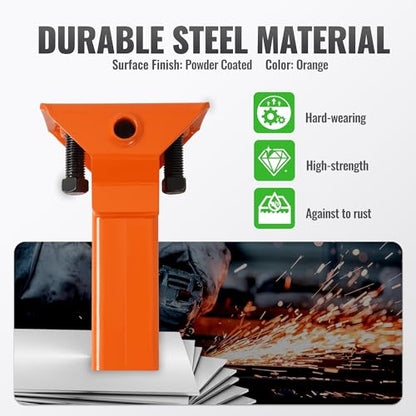 Wutist Sleeve Hitch Adapter Receiver Compatible with 3-Point Hitch - color: Orange