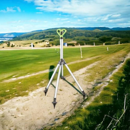 Revolving Tripod Sprinkler for Lawn Garden Adjustable 20 to 1900 Square Feet