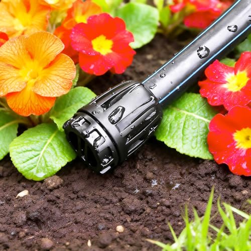 13 Pcs 1/2 Inch Drip Irrigation End Plug Fittings, Drip Line Lock Nut Barbed Plug Connectors For 1/2 Inch Drip Tubing (0.60"-0.65" OD) Garden Irrigation System Anti-drop Connection Parts - size: 1/2 inch Plug