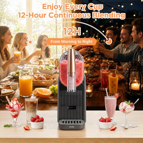 Slush Machine, Frozen Drink Maker 68oz Home Use Slushie Maker