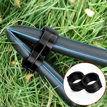 Outus 36 Pcs 1/2 Inch Drip Irrigation Tubing Fittings Barbed