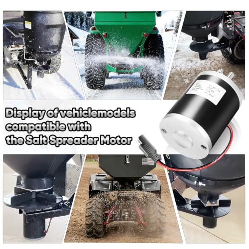 12V Salt Spreader Motor Replacement for Buyers SaltDogg 3000966