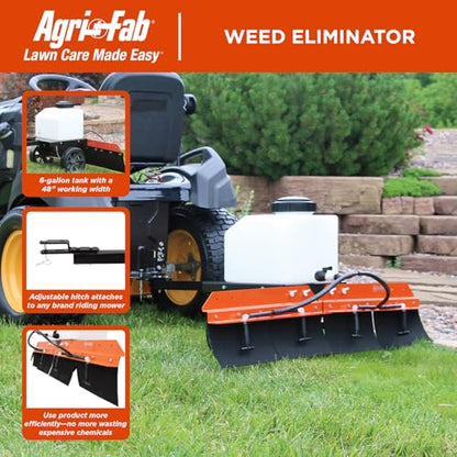 Agri-Fab 45-0643 6 - Gallon Weed Eliminator - style: 6-Gallon Tow-Behind Sprayless Weed Eliminator