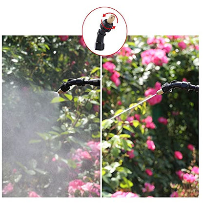Solid Brass Nozzle, Cone-shaped Adjustable Nozzle, Direct Atomization of Two Models, Suitable for Knapsack Sprayer, Garden Spray, Agricultural Greenhouse Spray Equipment, etc.