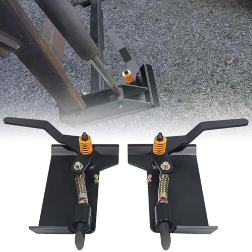 Universal Skid Steer Quick Attach Conversion Attach Adapter Latch Box