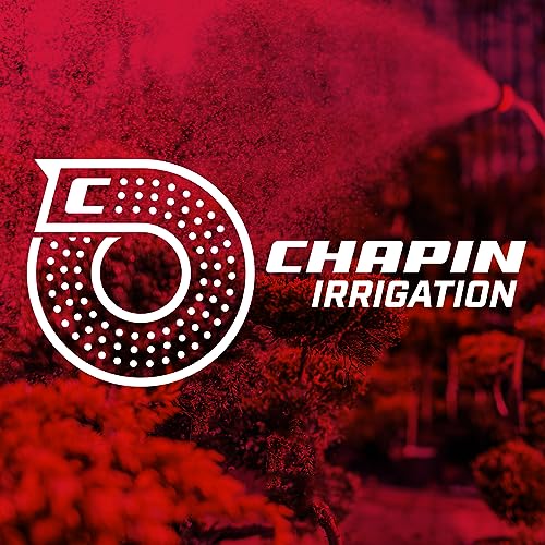 CHAPIN 4984 T-Post Impact Sprinkler, 360-Degree Coverage up to 85 Ft