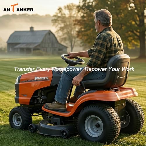 180808 Secondary Deck Belt Fit for 48" Mower Deck, Replaces for AYP/Craftsman/Husqvarna 174369 33908 531300771 532180808, 89" Kevlar Belt with Gloves - size: 180808