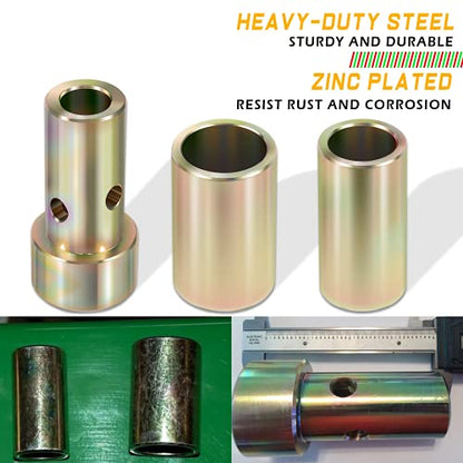Yoursme TK95029 Cat 1 Quick Hitch Adapter Bushing Kit Fits Category I 3-Point Hitch Tractors