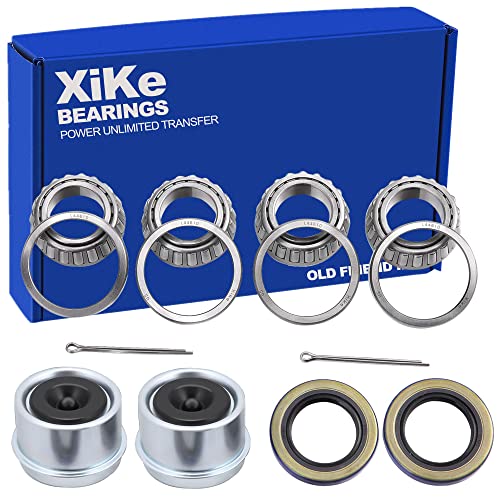 XiKe 2000-2200 Lbs Axles Trailer Bearings Kit L44649 L44610, 2 Sets - size: L44649/L44610, style: 2 Set