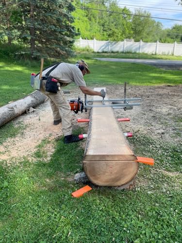 Portable Chainsaw Mill 36 Inches 304 stainless steel and Aluminum Planking Milling Bar Size 14 Inches to 36 Inches - size: 14" to 36"