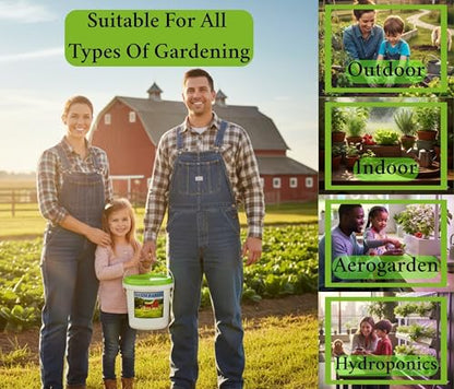 B&KM Farms 30,000+ Non-GMO Heirloom Seed Kit-30 Fruit & Vegetable Variety