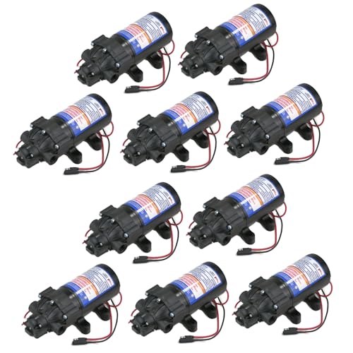 OEM | (10 Pack) Everflo 2.2 GPM, 12 Volt, Diaphragm Pump EF2200, EF2200-BOX, EF2200BOX