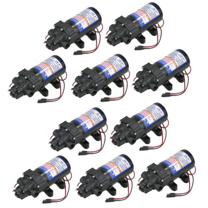 OEM | (10 Pack) Everflo 2.2 GPM, 12 Volt, Diaphragm Pump EF2200, EF2200-BOX, EF2200BOX
