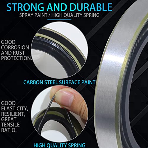 iBroPrat 4pack ID 1.719" x OD 2.565" Trailer Axle Grease Seal for 3500lb
