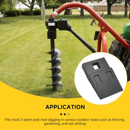 3 Point Auger Teeth Cutting Edge for 3 Point Tractor Post Hole Digger Auger