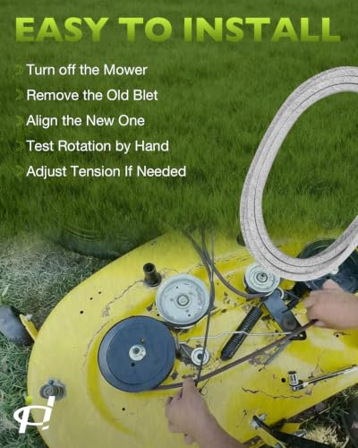 K5639-36710 Mower Deck Belt Compatible with Kubota with 54'' Deck - size: K5639-336710