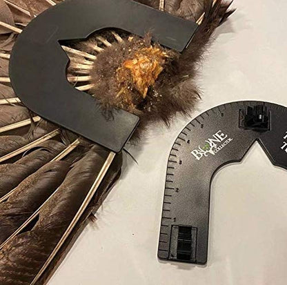 Bone Collector Turkey Tool, Turkey Fan Mount, Curing Mount, Fan and Beard Measurement Tool