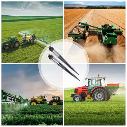 ALL-CARB 2pcs 49 Hay Spear 4500lbs Capacity for Buckets Tractors Loaders