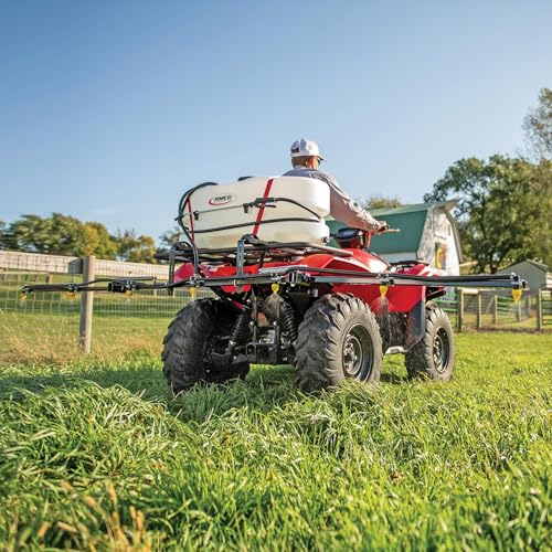 FIMCO ATV Sprayer - 25 Gal. Tank, 2.4 GPM, 7 Nozzle, 60 PSI, Model# ATV-25-700-QR