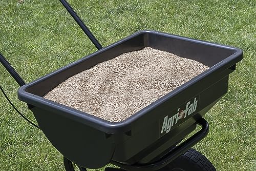 Agri-Fab 45-0388-KD 85 lb. Push Lawn & Garden Broadcast Spreader for Seed,Fertilizer; Walk Behind with Easy to use Cable Control