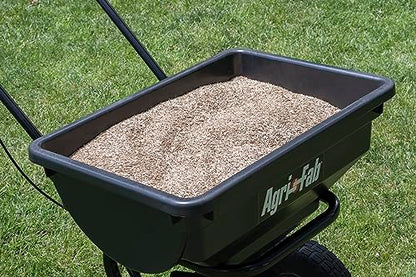 Agri-Fab 45-0388-KD 85 lb. Push Lawn & Garden Broadcast Spreader for Seed,Fertilizer; Walk Behind with Easy to use Cable Control