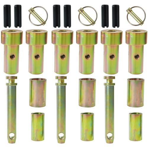 3 Pack TK95029 CAT 1 Quick Hitch Bushings, Quick Hitch Adapter - color: 3 Pack