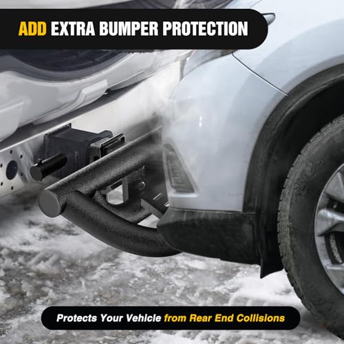 Nilight Drop Hitch Step 2" Receiver Universal for Pickups Trucks SUVs ATVs - color: Hitch Step Drop