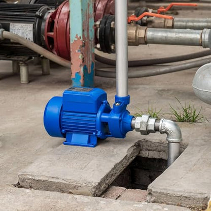 Foset Peripheral Water Pump for Agricultural Use, 1/2 HP, Max Head 25 m, Max Flow 31 L/min, 127 V / 60 Hz, 1-Inch NPT Inlet/Outlet, Brass Impeller, IPX4 (Model BOAP-1/2F / 49877)