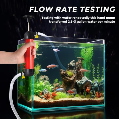 Manual Siphon Pump for Water, Fuel, Oil and Inflation