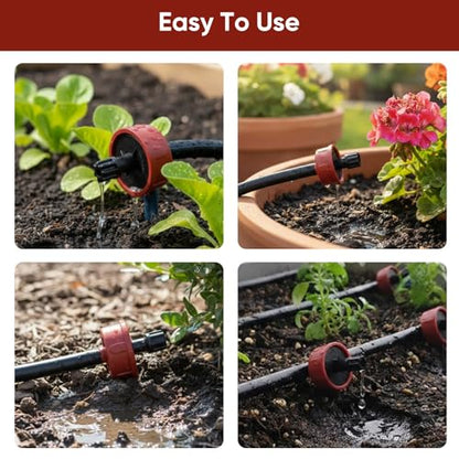 1 GPH Pressure Compensating Drippers for Drip Irrigation Kit, 30pcs - size: 30pcs 1 GPH