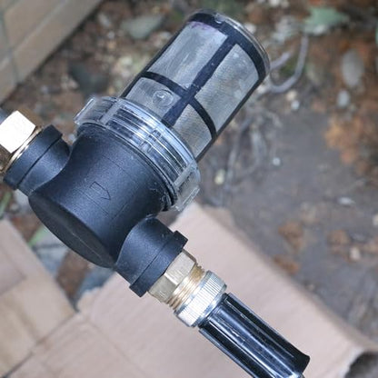 STYDDI Garden Hose Sediment Filter for Well Water, Inline Garden Filter