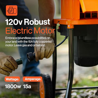 SuperHandy Electric Leaf Mulcher Shredder, Yard Waste, Leaf Shredder