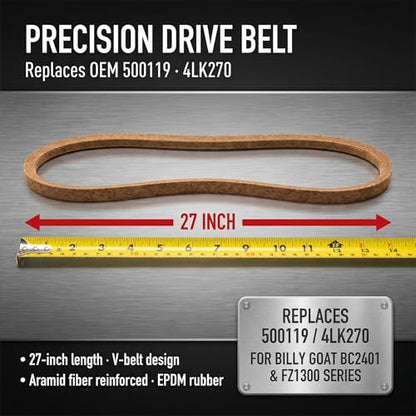 500119 Drive Belt Fits for Brush Cutter BC24 Series & Quick-Attach Blower