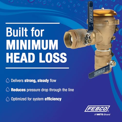 Febco 765 Bronze Pressure Vacuum Breaker Backflow Preventer 1" Inlet - size: 1 Inch, style: With Freeze Sensor