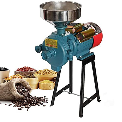 LILYPELLE 3000W Electric Grain Mill, 110V Corn Grinder Mill Grinder - color: Dry Grinder