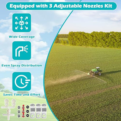 Spray Boom Repair Kit Include 8001-VS Tips Screens Clamps,Cross and