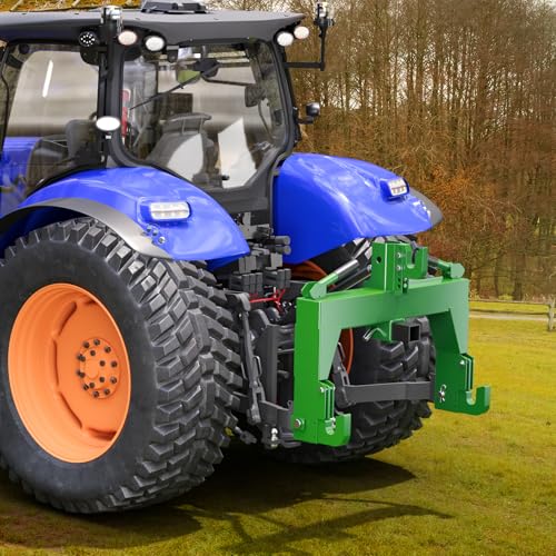 PeakPursuit 3000LBS 3 Point Quick Hitch,Green - color: Green