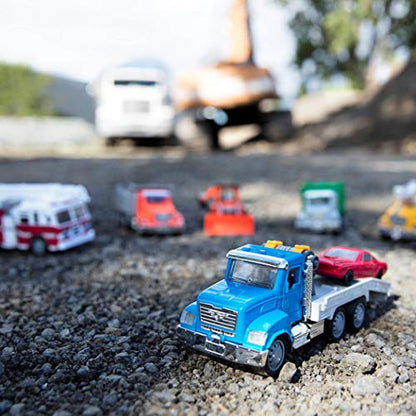 Driven by Battat – 7-Inch Tow Truck Toy with Lights & Sounds, Movable Parts, City Vehicle for Boys & Girls, Durable Design, Realistic Details, 3+ Years Toy for Kids - style: Tow Truck