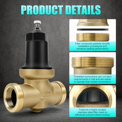 114-NR3XLDU 1-1/4" Pressure Reducing Valve - size: 1-1/4