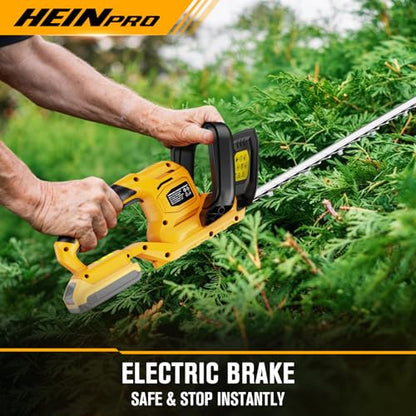 HEINPRO Hedge Trimmer Cordless Compatible with Dewalt 20V MAX Battery - size: 22.01-INCH