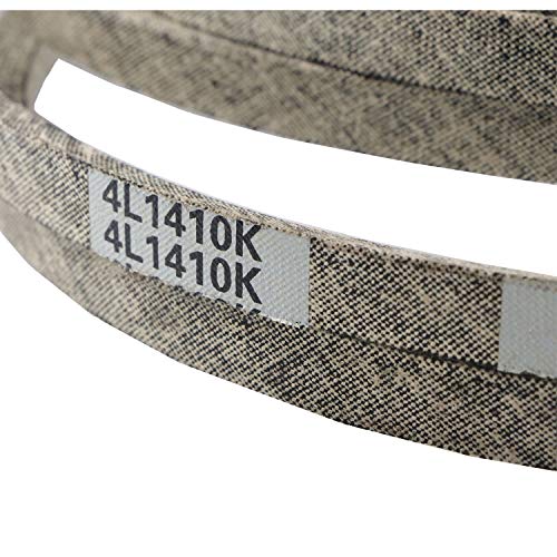 50" Deck Mower Deck Belt for Cub Cadet Massey Ferguson MTD Rover Troy-Bilt White 754-04044 954-04044 1/2 x 134inch Aramid Cord Belt
