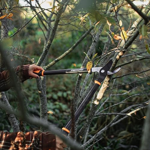 Fiskars 24" Garden Bypass Loppers, Tree Trimmer with 1.5" Cut Capacity - style: 24" Standard Bypass