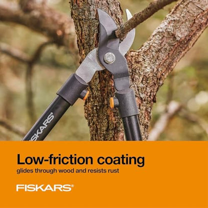 Fiskars 28” Garden Bypass Loppers, Tree Trimmer with 1.5" Cut Capacity - style: 28" Standard Bypass